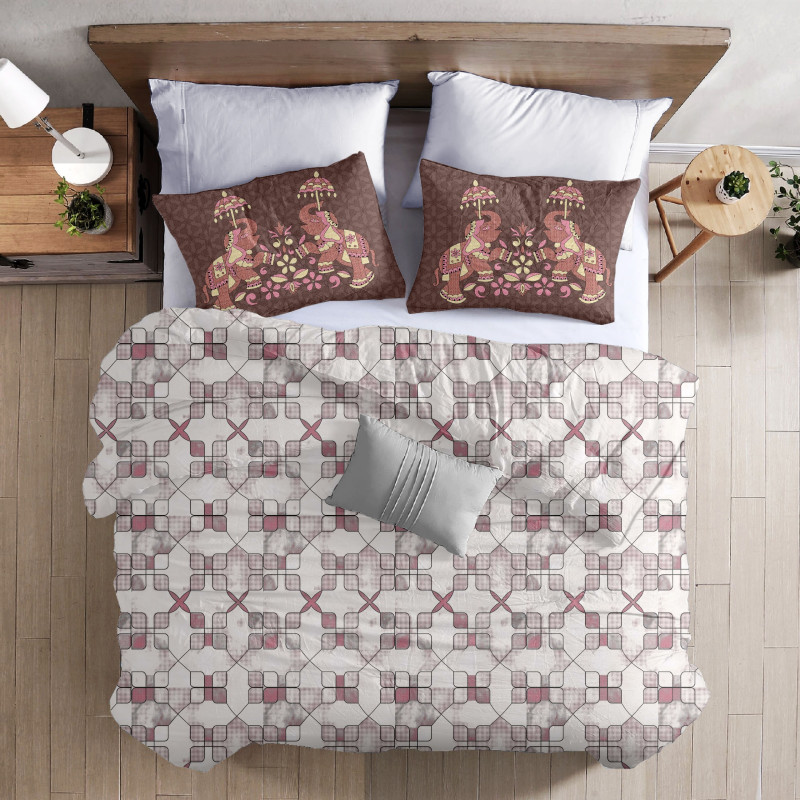Premium Luxury Cotton Bedsheet Set with Matching Pillow Covers