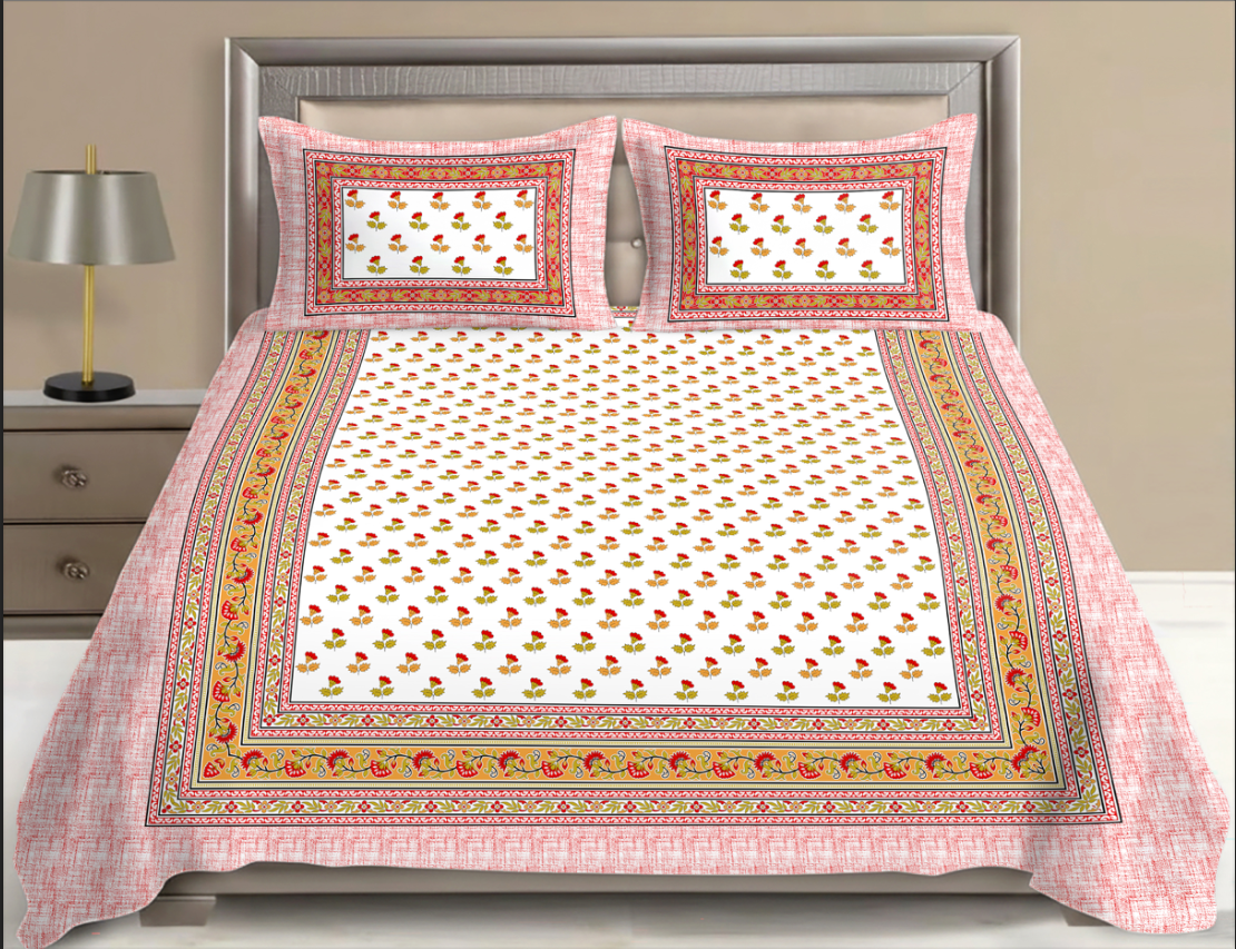 Petal Premium Cotton Bedsheet
